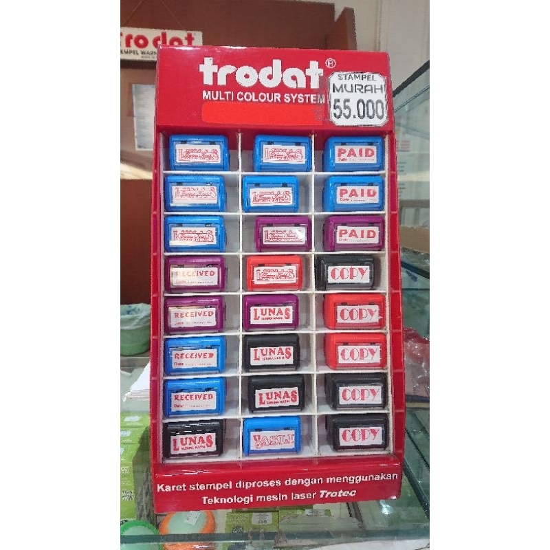 

langsung kirim : trodat 3913, 3912, 3911 lengkap tulisan, free design