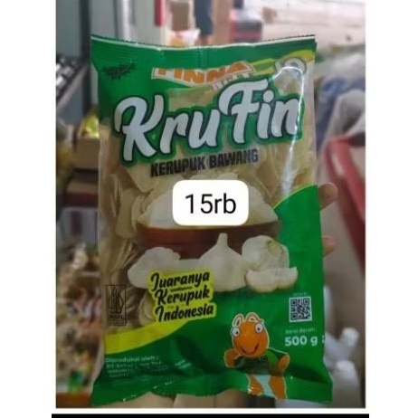 

krufin kerupuk bawang finna 500gr