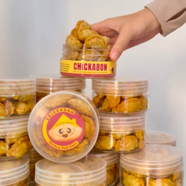 

CHICKABON (Chicken Puff Abon) by Chipuff House - Snack Ringan (150gr) 100% HALAL INGREDIENTS