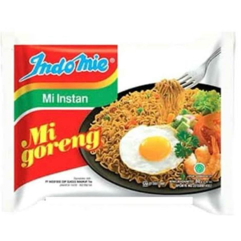 

Indomie goreng 85gr varian rasa 1 pcs