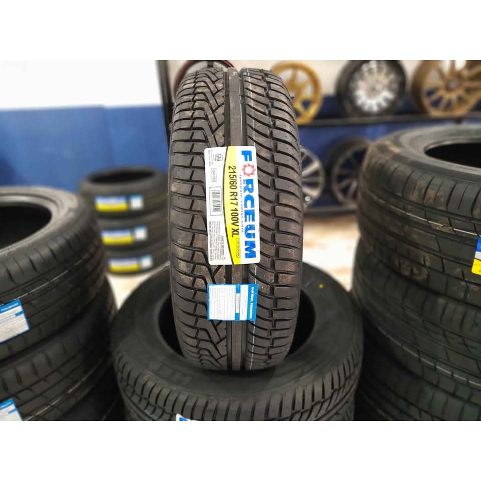 Ban mobil tubles forceum heptagon suv 215 60 R17 tanpa ban dalam ring 17 untuk innova , rush , terio