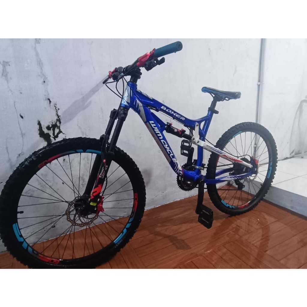 sepeda wimcycle boxer 3.1 downhill up grade