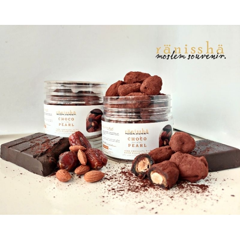 

(READY STOCK) 3 TOPLES CHOCOPEARL @200gr COKELAT KURMA OLEH OLEH HAJI UMROH
