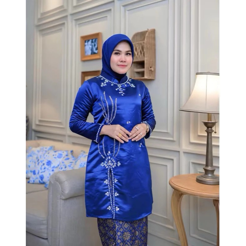 Realpick Kebaya Kurung Melayu/kebaya kurung payet /kebaya pesta/ kebaya kurung melayu modern/