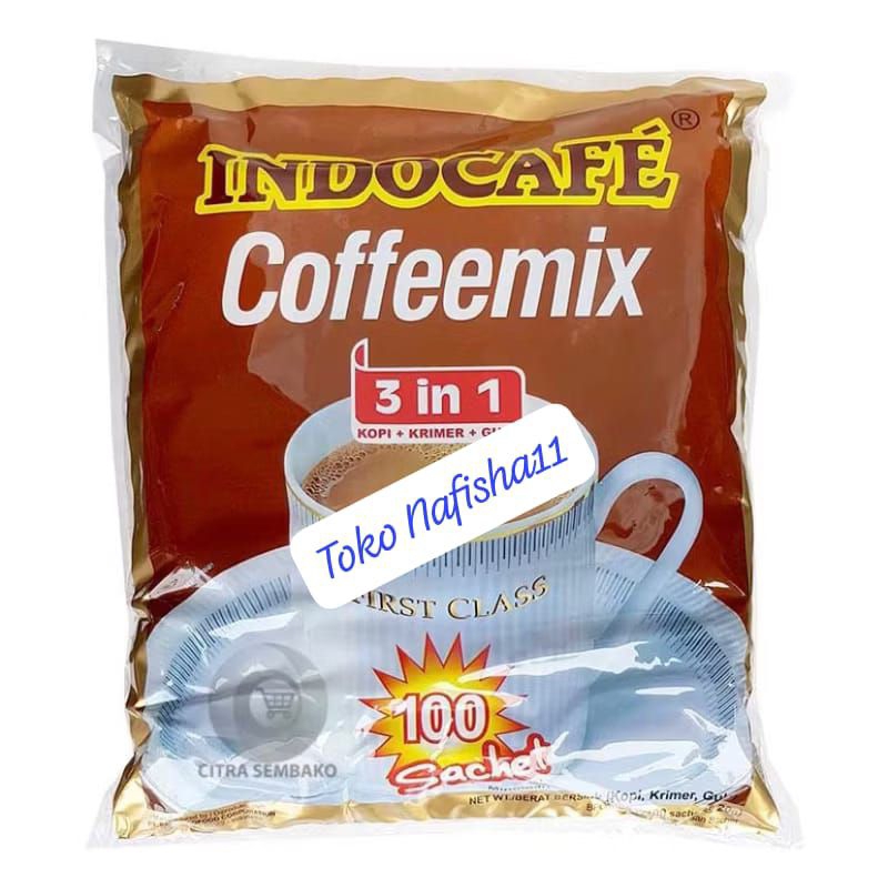 

Indocafe coffemix 1 bag isi 10 renteng