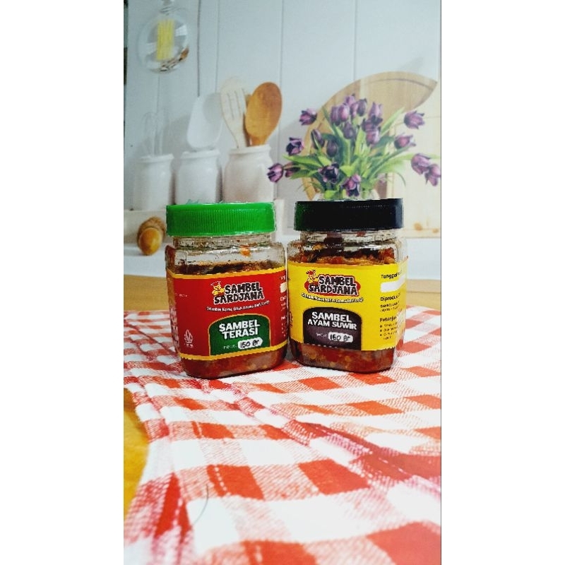 

Paket 2 TA ( Sambel Terasi + Sambel Ayam Suwir ) 150 gram