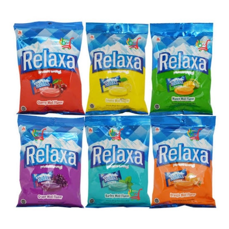 

Permen Relaxa All Variant 125gr isi 50 butir
