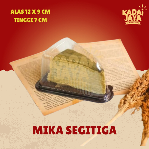 Mika Cake Slice Segitiga / Mika Cake Potong / Mika Mille Crepes / Mika Slice Cake