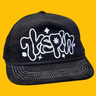 Diskon 99,99% - Topi Corduroy Rope Hat Black Hokiro AND Rope Hat Corduroy Hinoto Pastel