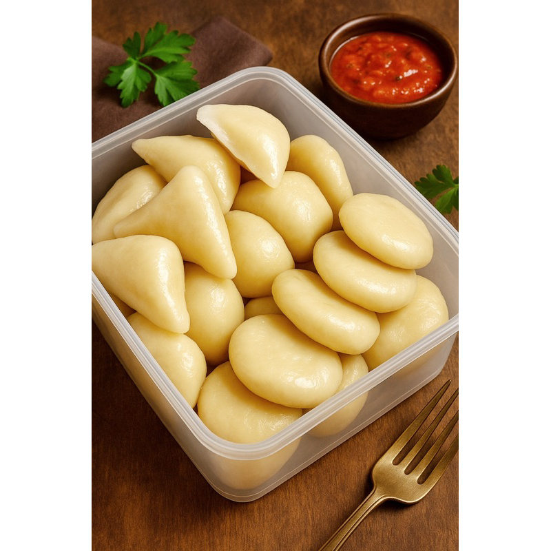 

[MIX ISI 10 PCS] Pempek Fresh & Frozen varian isi keju pepaya original telur - RECOMMENDED