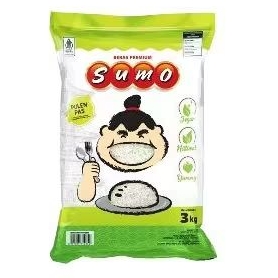 

BERAS SUMO PREMIUM KEMASAN HIJAU 3 KG
