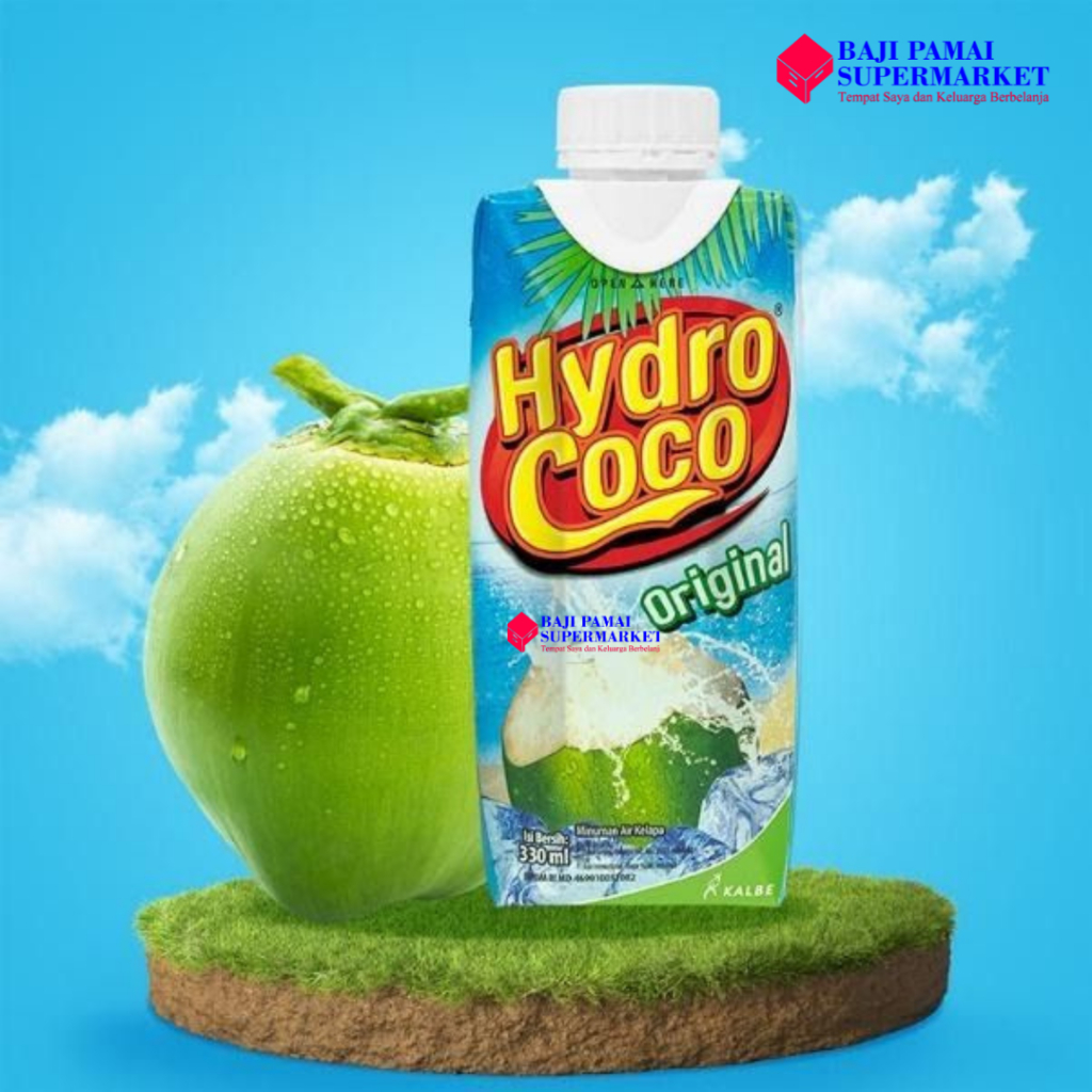 

Hydro Coco Original Berbagai Ukuran - 1000ml, 1 Liter / 500ml / 330ml