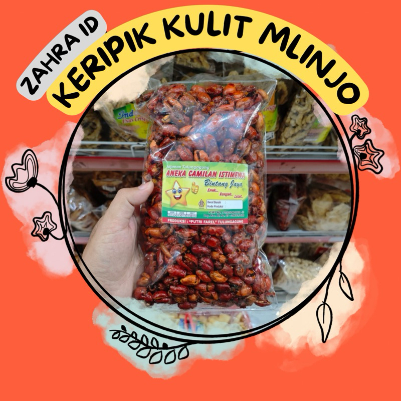

250GR KERIPIK KULIT MLINJO / BLINJO PEDAS - JAJANAN TRADISIONAL BINTANG JAYA
