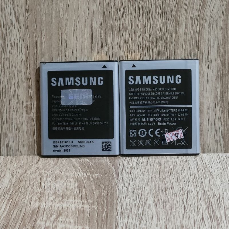 Baterai Batre Samsung Galaxy Z2 Tizen , i8160 Galaxy Ace 2 EB425161LU Original Battery Hp