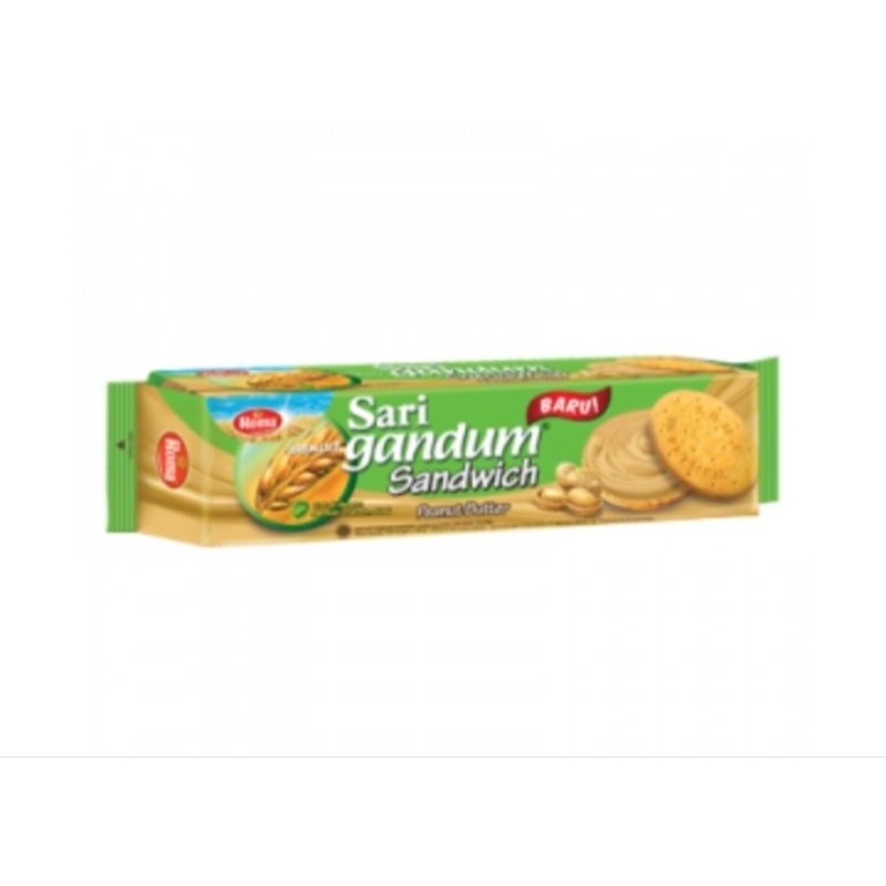 

Roma Biskuit Sari Gandum Sandwich Peanut Kacang Butter Cemilan & Snack pack 108g