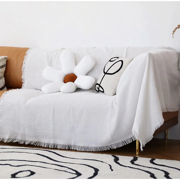 Cover Sofa Kasur Selimut Kain Serba Guna Estetik