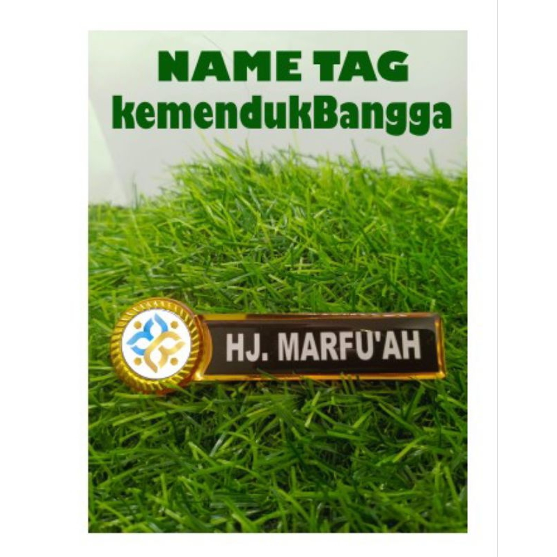 

nametag / nama dada kemendukBangga bkkbn terbaru