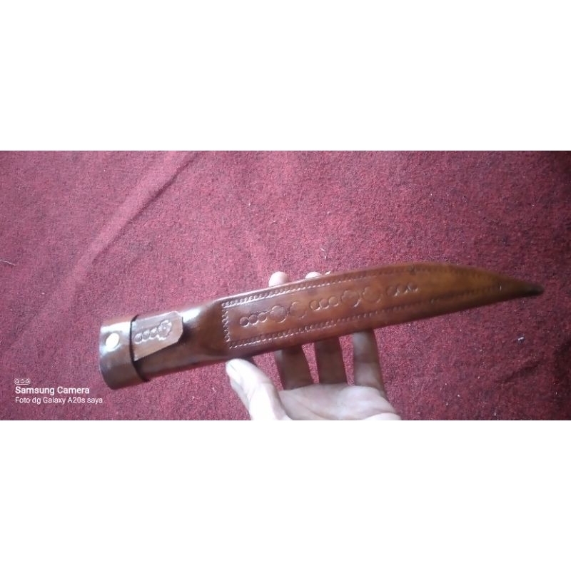 SARUNG KULIT PISAU GARPU