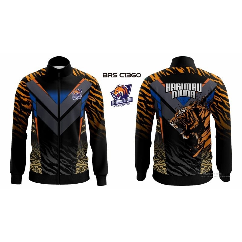 JAKET SERAGAM TEAM PENCAK SILAT VOLLY SEPAK BOLA FUTSAL BULUTANGKIS TENIS MEJA RENANG SEMUA OLAHRAGA