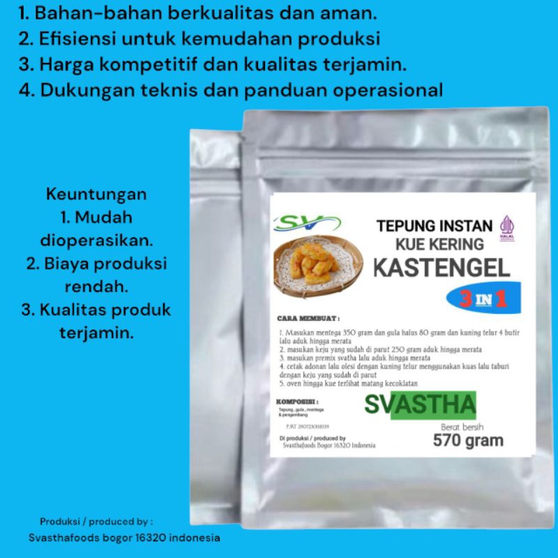 Tepung Instan Kue Kering Kastengel