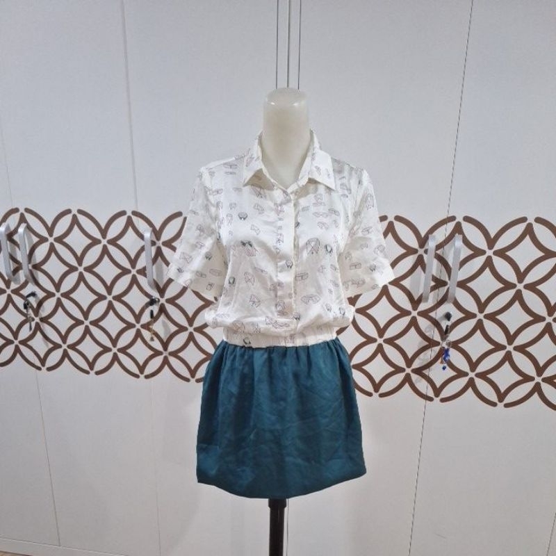 preloved dress satin Victoria Beckham Collections