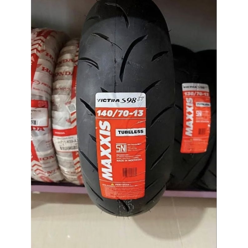 BAN MAXXIS VITCRA 140/70-13 TUBLES/BAN BELAKANG MAXXIS NEW NMAX/BAN LUAR BELAKANG NMAX OLD/BAN MAXXI