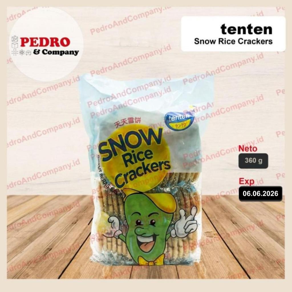 

Tenten snow rice crackers 360 gr - biskuit beras salju