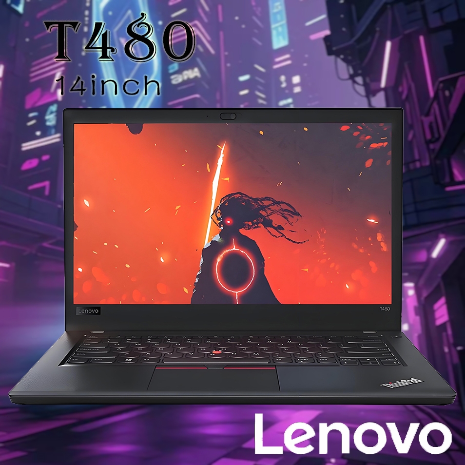 Laptop second Lenovo Thinkpad T480 Core i5/I7 Gen 7 / 8GB Ram / 256GB SSD / Intel HD Graphic 256 Sem