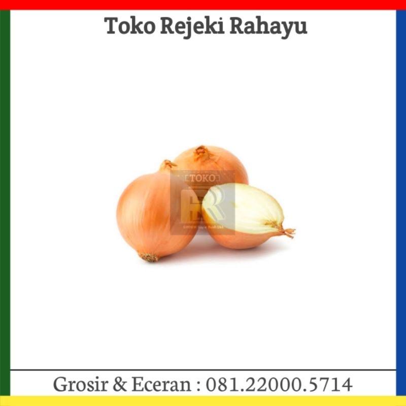 

Bawang Bombay +-250gr / +-500gr