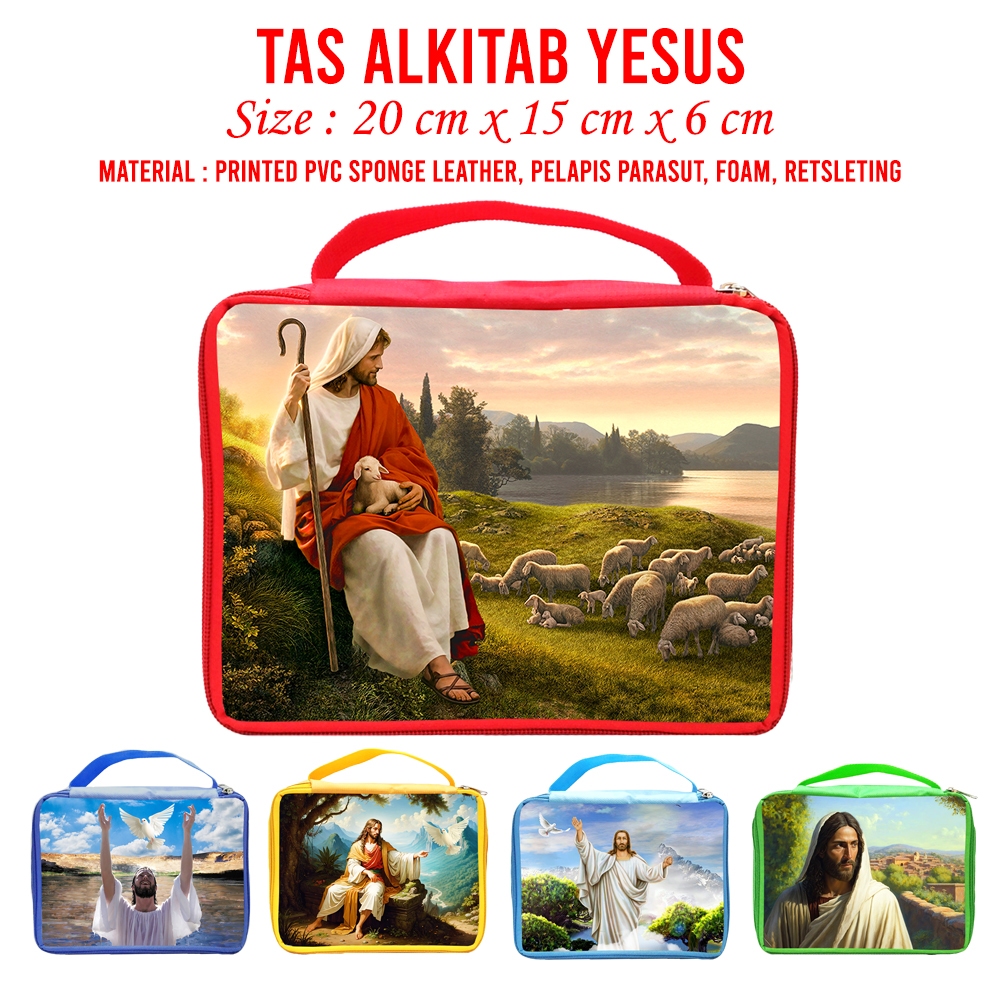 

Tas Alkitab seri Yesus Kristus Jesus Christ Souvenir Kristen Katolik Kristiani