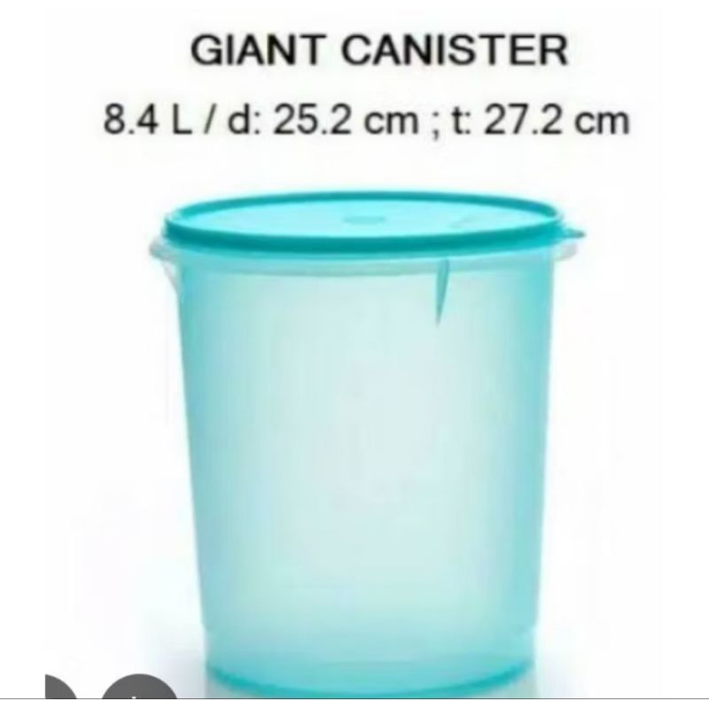 Giant Canister Tupperware/toples original tupperware