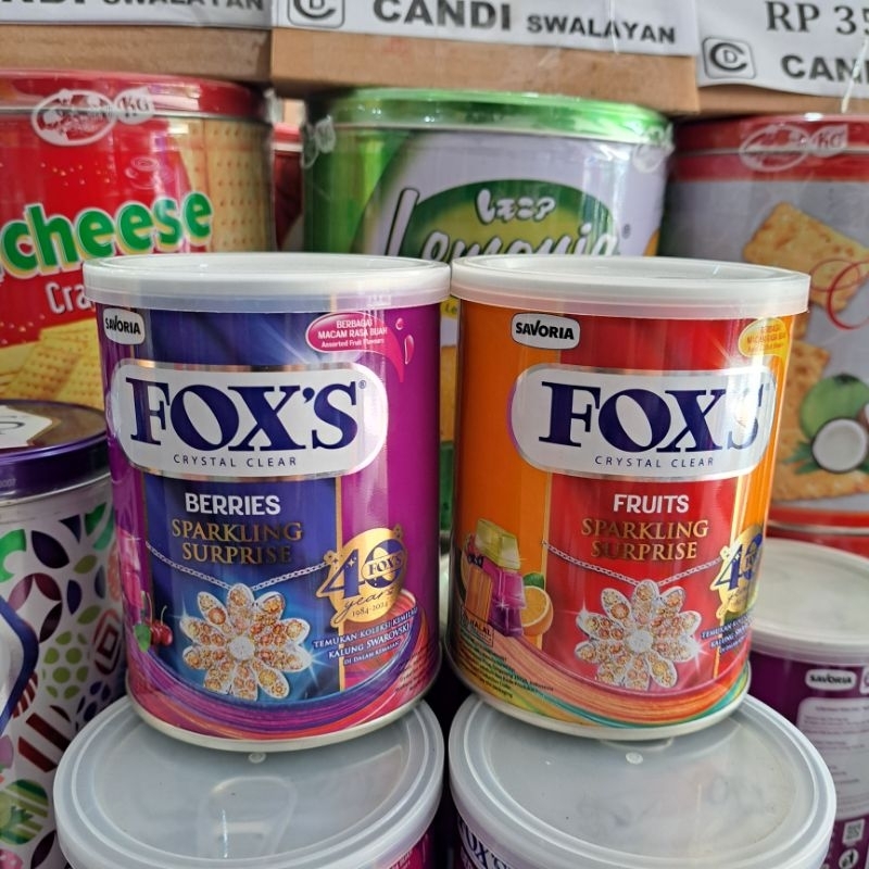 

FOX'S Permen Kristal Kaleng 170g