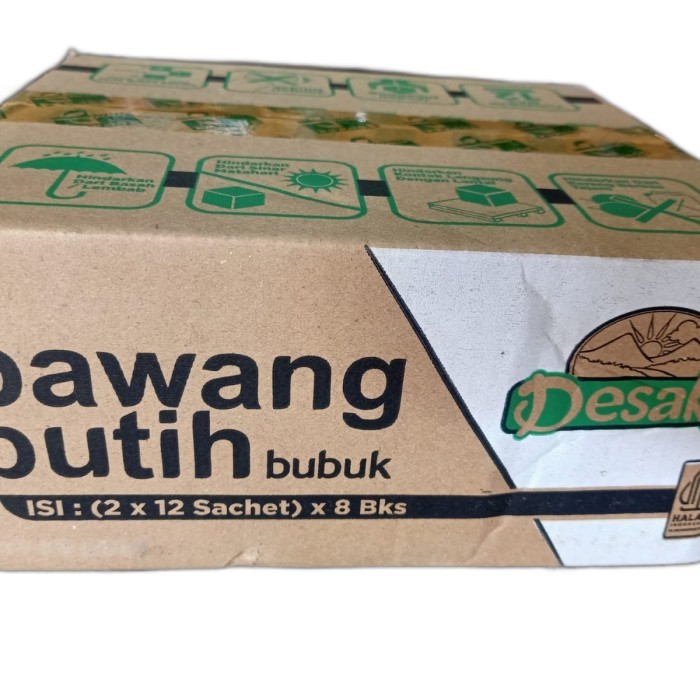 

Bawang Putih Desaku Sachet per Dus ( 16 x 12 sachet )