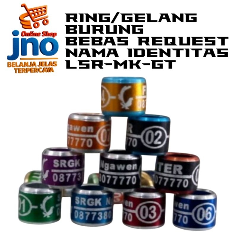 RING BURUNG LASER GT MK KENARI MURAI MERPATI DLL