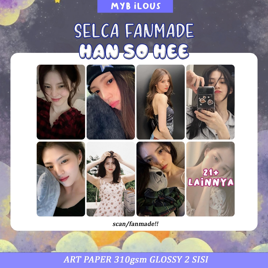 [SLIDE FOTO UTK PILIH VARIASI] KOREA ACTOR HAN SO HEE PHOTOCARD FANMADE