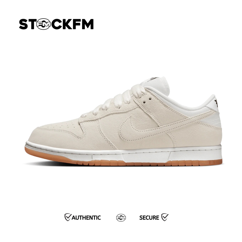 Nike SB Dunk Low Pro B Pale Ivory Summit White Original