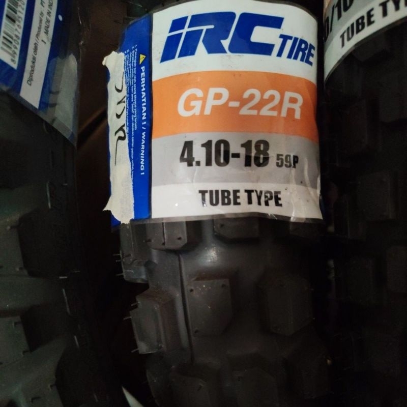 ban luar IRC 410-18 gp22r KLX bf belakang ring 18