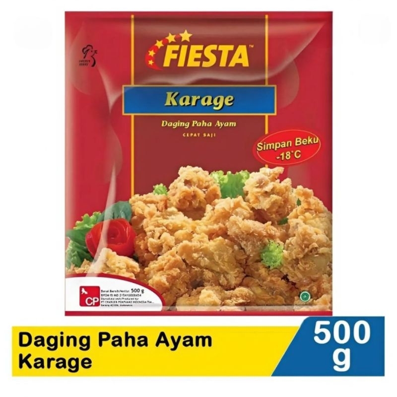 

Fiesta Karage (Daging Ayam Olahan) 500G