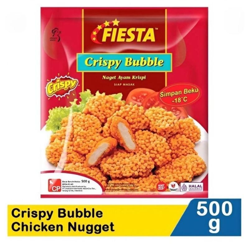 

Fiesta Crispy Bubble Chicken Nugget 500G