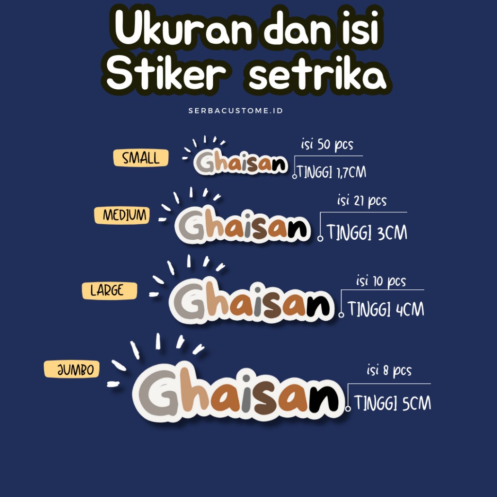 

Sticker Label Nama Setrika / Pallete Color / Stiker Untuk Semua Jenis Kain / Stiker Sablon / Label Nama Baju