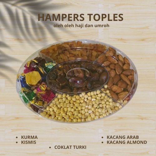 

HAMPERS/GIFT KEMASAN TOPLES 5 SEKAT