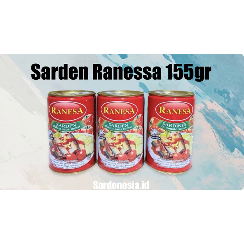 

Sarden Kaleng Ranesa (155gr)