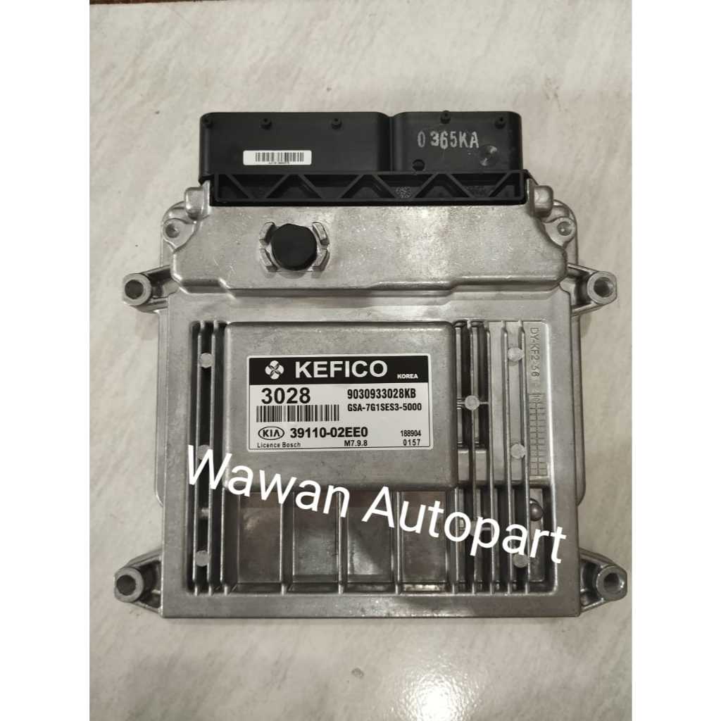 ECU KIA PICANTO COSMO MANUAL Kode KEFICO 3028 Serial number 39110-02EE0