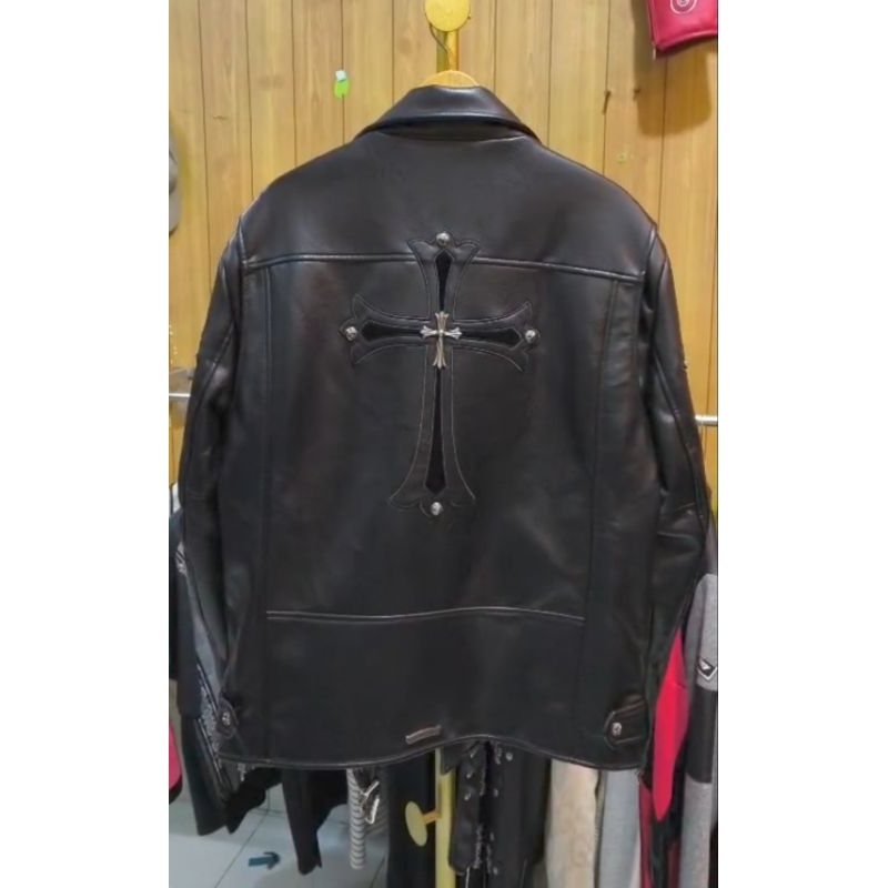 Chrome Hearts Leather Jacket