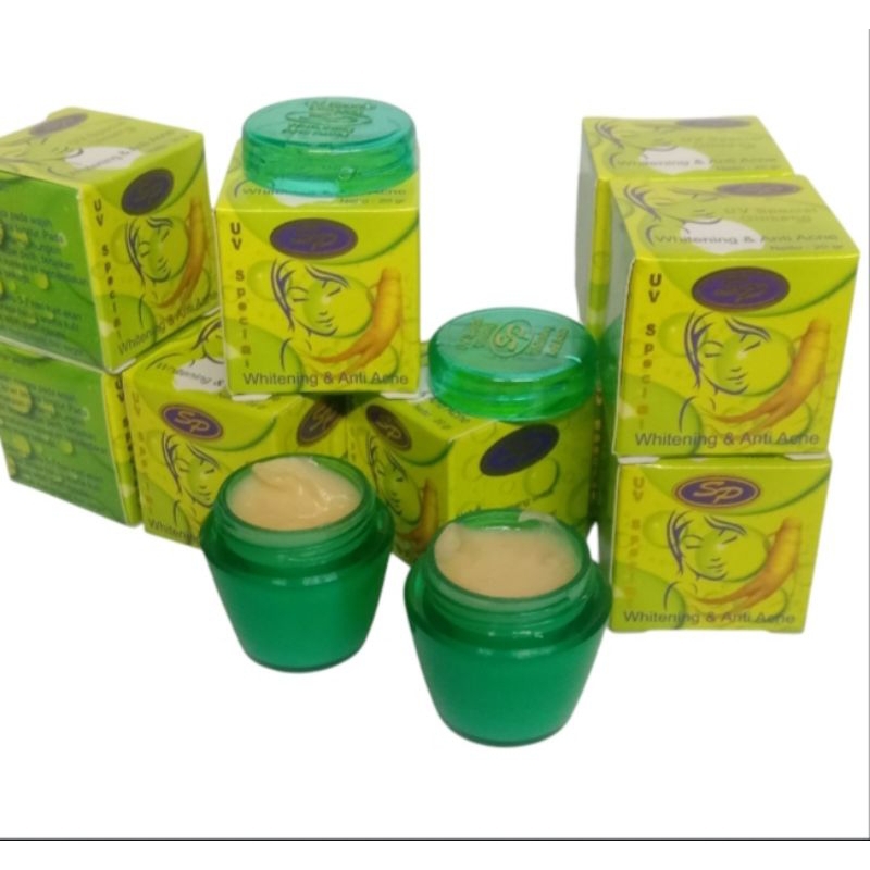 Cream Sp Ginseng UV whitening anti acne||per pcs