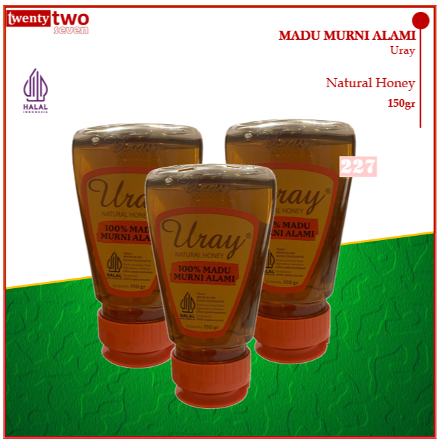

Uray Madu Murni Natural Honey Alami 150gr