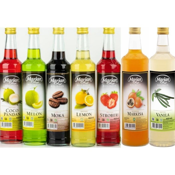 

MARJAN SYRUP ALL VARIANT BTL 460mL