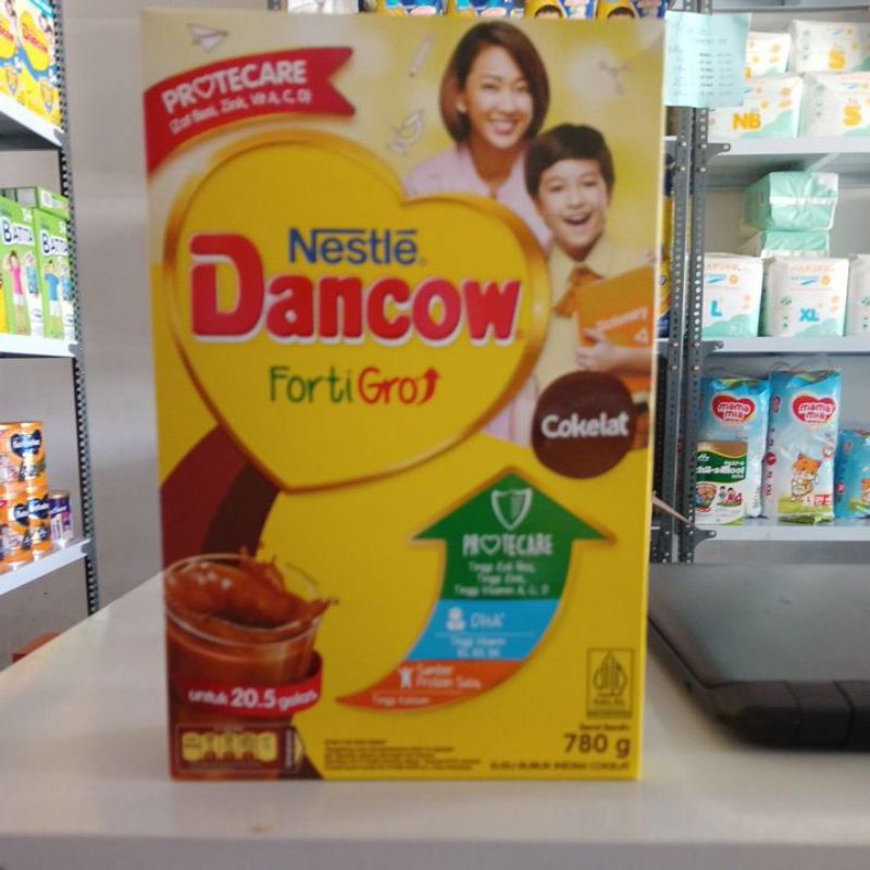 

susu dancow fortigrow coklat