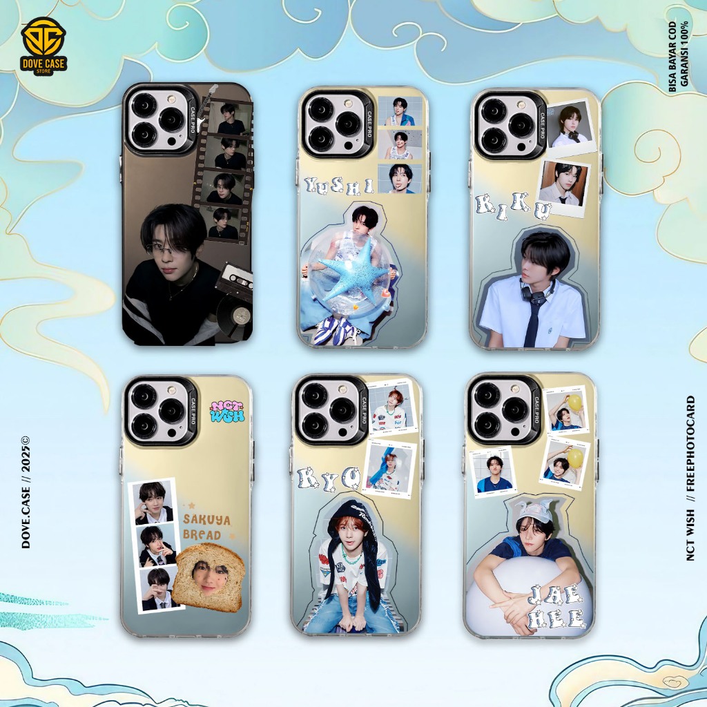 CASE KPOP NCT WISH OPPO RENO 8T 4G 5G 4F A5S A78 4G A11K A12 A18 A31 2020 A55 A57 A58 5G A77S A98 A1
