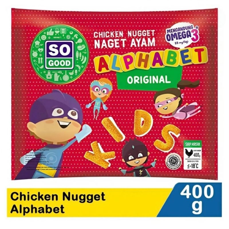 

So Good Chicken Nugget Alphabet 400G